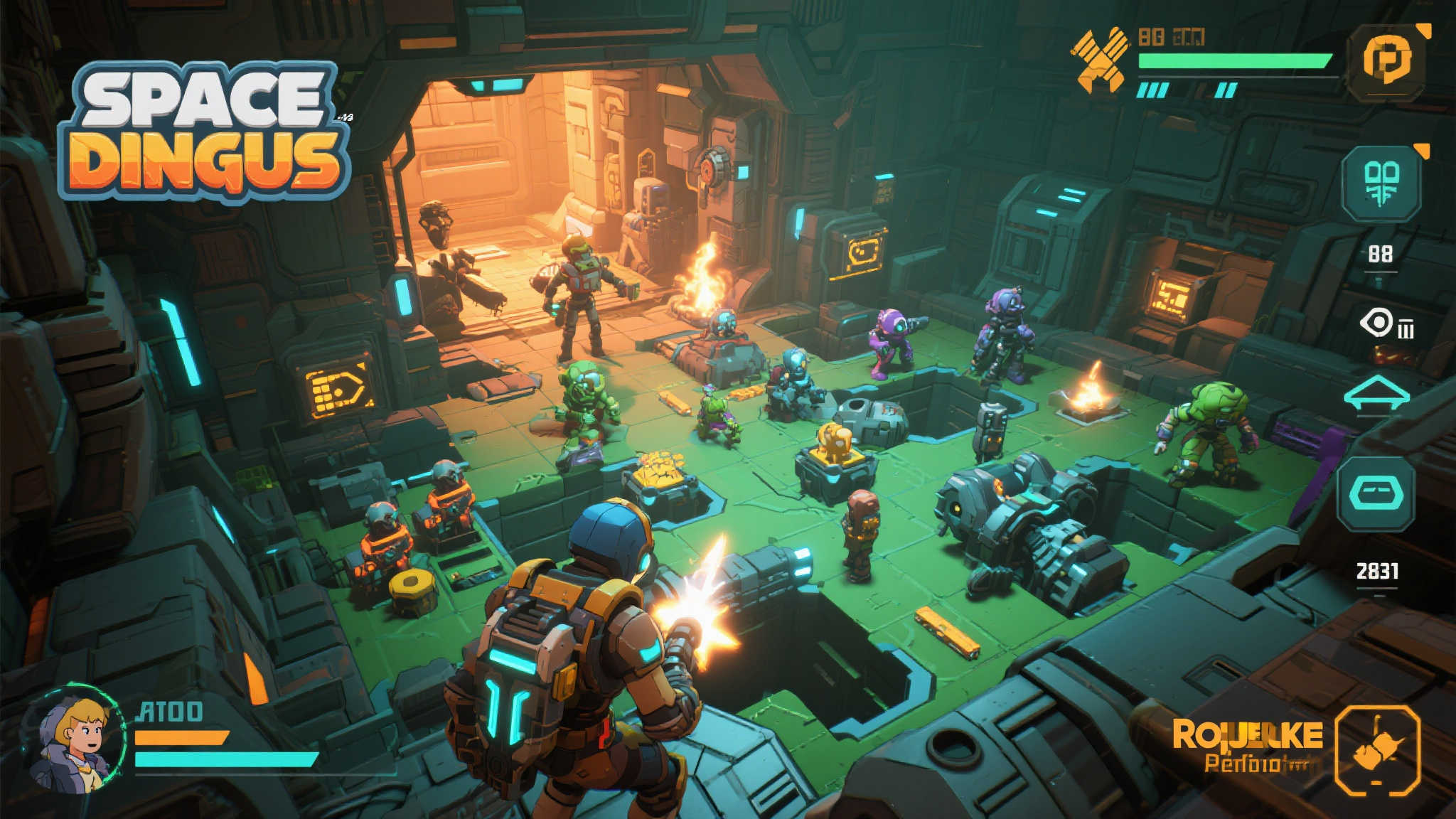 像素风肉鸽游戏《Space Dingus》即将由Rocketcat推出 像素风肉鸽游戏《Space Dingus》即将由Rocketcat推出