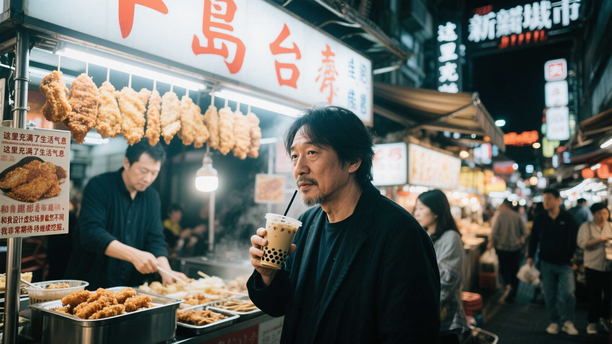 小岛秀夫台湾行:沉浸式美食探秘与风光分享 小岛秀夫台湾行:沉浸式美食探秘与风光分享