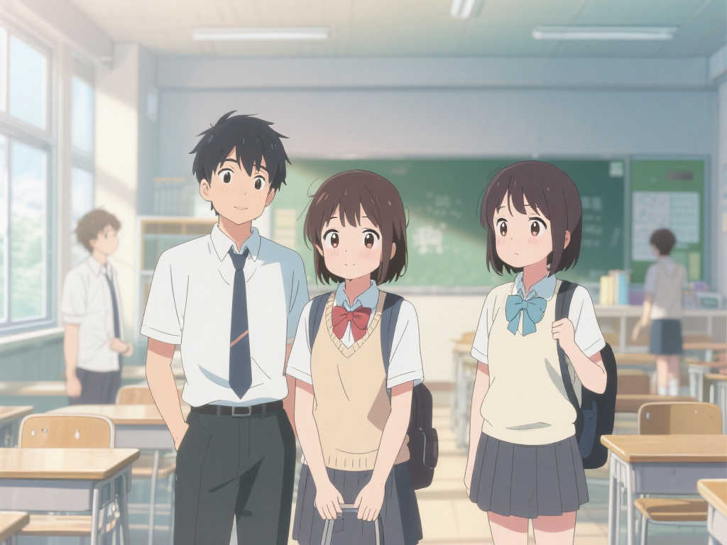 电视动画《我和班里第二美的女孩成了朋友》定档26年播出 电视动画《我和班里第二美的女孩成了朋友》定档26年播出