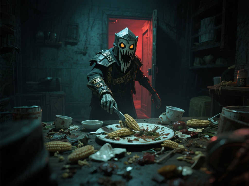 诡异恐怖游戏：剩饭成致命危机，米饭仙人或成最强王者