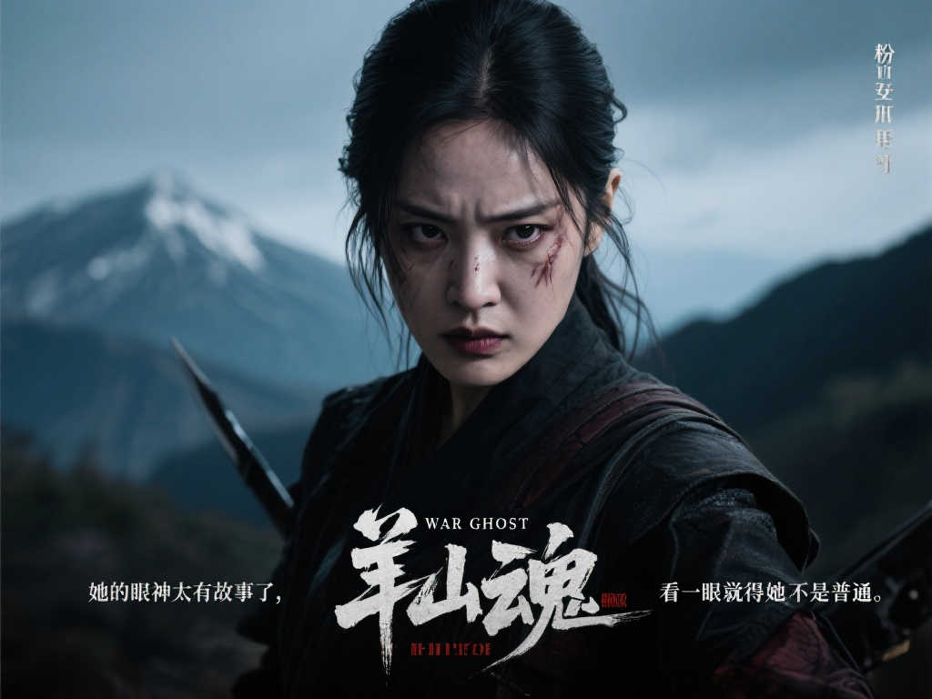 《羊蹄山之魂》艺术照震撼发布:"战鬼"女主眼神杀气逼人 《羊蹄山之魂》艺术照震撼发布:"战鬼"女主眼神杀气逼人